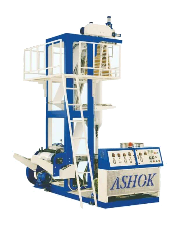 Mono layer blown film line by Ashok Industries, India